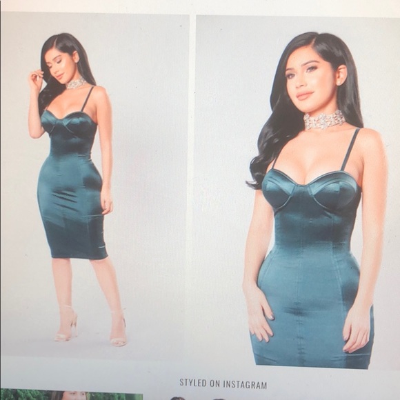 Fashion Nova Dresses & Skirts - Teal fashion nova dress! Perfect for date night!
